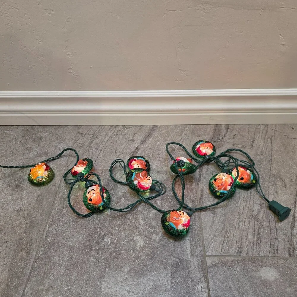 2001 GEMMY CARTOON NETWORK SCOOBY DOO 10 COUNT HOLIDAY LIGHT SET - Working!!! - Picture 2 of 7